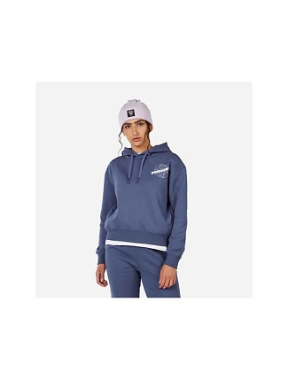 Dámska mikina ROSSIGNOL W WATERFALL H RELAX SWEATSHIRT modrá dámska Dámska mikina ROSSIGNOL W WATERFALL H RELAX SWEATSHIRT modrá dámska