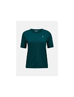 Dámske tričko PEAK PERFORMANCE W Wool-Blend Shortsleeve, zelené Dámske tričko PEAK PERFORMANCE W Wool-Blend Shortsleeve, zelené