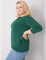 Blúzka RV BZ 6334.19P tmavo zelená