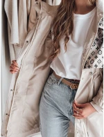 Dámska prechodná bunda FERIPARKA béžová FashionStreet TY4874