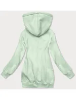 Dámska klokanie mikina v pistáciovej farbe (YS10003-39)