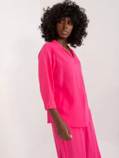 Blúzka D73761M11174A fuchsiová