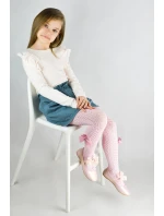 ČIPKOVANÉ PANČUCHY S MAŠĽOU RB019 2-6 L