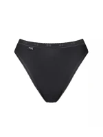 Dámske nohavičky Basic+ Tai 3P - BLACK - čierne 0004 - SLOGGI Dámske nohavičky Basic+ Tai 3P - BLACK - čierne 0004 - SLOGGI