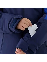 Chlapčenská lyžiarska bunda 4F M0821 navy blue 4FJWAW25TTJAM0821 31S