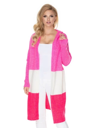 Sveter na zapínanie model 135306 PeeKaBoo Sveter na zapínanie model 135306 PeeKaBoo