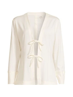 CASALL Studio Kardigán biely