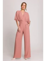 Dámsky overal S395 svetlohnedý - Stylove Dámsky overal S395 svetlohnedý - Stylove