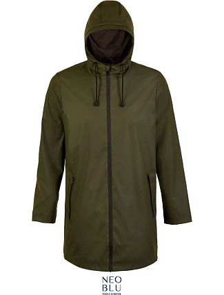 NEOBLU Antoine Men Nepremokavá pánska voskovaná bunda 24.3174 deep khaki
