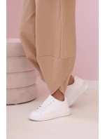 Bavlnená mikina nohavice set Ľahká ťava Bavlnená mikina nohavice set Ľahká ťava