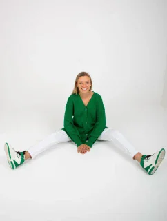 Dámsky sveter LC SW 0267 zelený