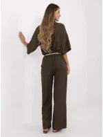 Nohavice MI SP 6560.73P tmavohnedé