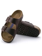 Dámske žabky Birkenstock Arizona Soft Footbed Oiled Leather Habana (0452763)