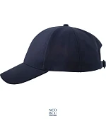 NEOBLU 6-panelová čiapka s kšiltom 24.3204 night melange