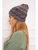 Fleecová čiapka Melisa K241 navy blue+blue