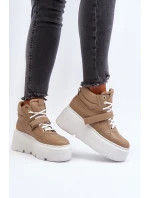 Zazoo 3450 Dámske kožené tenisky Beige Zazoo 3450 Dámske kožené tenisky Beige