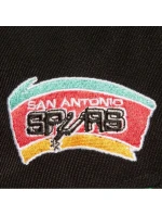 Mitchell & Ness NBA San Antonio Spurs Triple Play Snapback Cap HS8578-SASBLCK