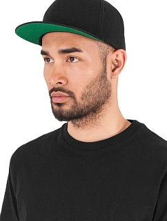 Flexfit 6007/6007T 5-panelová snapbacková čiapka 55.6007 čierna