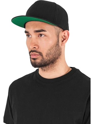 Flexfit 6007/6007T 5-panelová snapbacková čiapka 55.6007 čierna Flexfit 6007/6007T 5-panelová snapbacková čiapka 55.6007 čierna