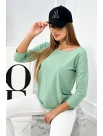 Blúzka Casual dark mint