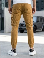 Béžové pánske bojové nohavice FashionStreet UX4177 Béžové pánske bojové nohavice FashionStreet UX4177