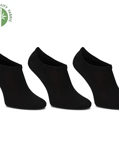 Dámske krátke bambusové ponožky čierne Filippo SD-SO02