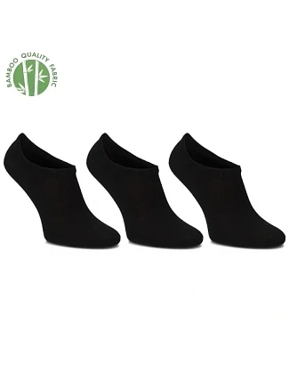Dámske krátke bambusové ponožky čierne Filippo SD-SO02 Dámske krátke bambusové ponožky čierne Filippo SD-SO02
