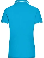 Daiber JN 985 Dámske polo tričko z piké 02.0985 tyrkysová/biela Daiber JN 985 Dámske polo tričko z piké 02.0985 tyrkysová/biela