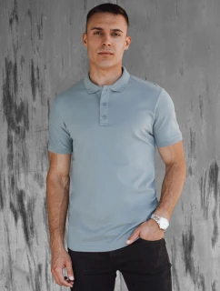 Modrá pánska polokošeľa FashionStreet PX0608