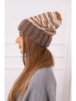 Dámska čiapka Feba K330 mocca