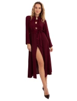 MI SK šaty C258.16 burgundy