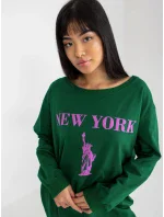 Blúzka VI BL 3212.15X zeleno-fialová