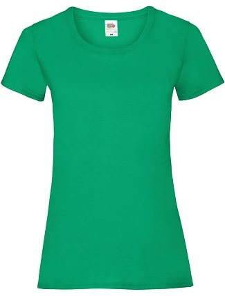 Fruit of the Loom Lady-Fit Valueweight T Dámske tričko 16.1372 kelly green Fruit of the Loom Lady-Fit Valueweight T Dámske tričko 16.1372 kelly green