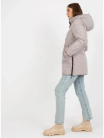 Dámska bunda NM KR L22 9872 .93 čierna a béžová