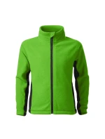 Frosty fleece baby apple green