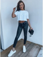 MIKA dámske džínsy čierne FashionStreet UY1289 MIKA dámske džínsy čierne FashionStreet UY1289