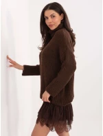 Jumper CH SW 72989.68 tmavohnedý