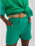 Šortky DHJ SN 2598.29X zelené