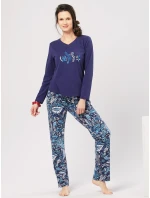 Kľúč LNS 793 B24 long/r S-XL dámske pyžamo