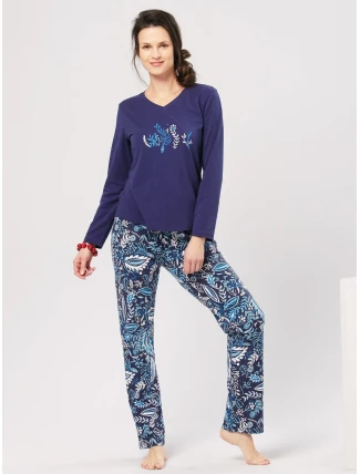 Kľúč LNS 793 B24 long/r S-XL dámske pyžamo