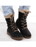 Rieker W Y3424-00 RKR745 topánky s umelou kožušinou Rieker W Y3424-00 RKR745 topánky s umelou kožušinou