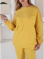 Dámska tepláková súprava ARIELLA PREMIUM žltá FashionStreet AY0734 Dámska tepláková súprava ARIELLA PREMIUM žltá FashionStreet AY0734