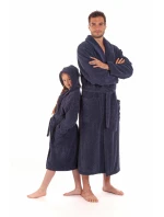 župan Athena s golierom tmavomodrý