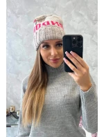 Dámska čiapka London K385 dark beige