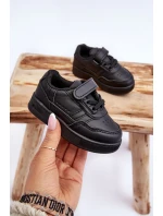 Klasyczne Dziecięce Buty Sportowe Czarne Marlin