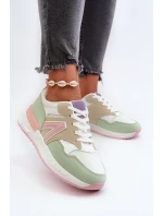 Sneakersy Damskie Z Eko Skóry Multikolor Vinelli