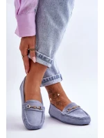 Dámske klasické semišové mokasíny modré Corinell Dámske klasické semišové mokasíny modré Corinell