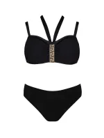 Dámske dvojdielne plavky Athens 3 S939AH3 Black - Self Dámske dvojdielne plavky Athens 3 S939AH3 Black - Self