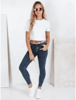Dámske push up džínsy tmavomodré FashionStreet UY2785 Dámske push up džínsy tmavomodré FashionStreet UY2785