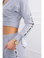 Súprava s ozdobnými stuhami sivá Súprava s ozdobnými stuhami sivá